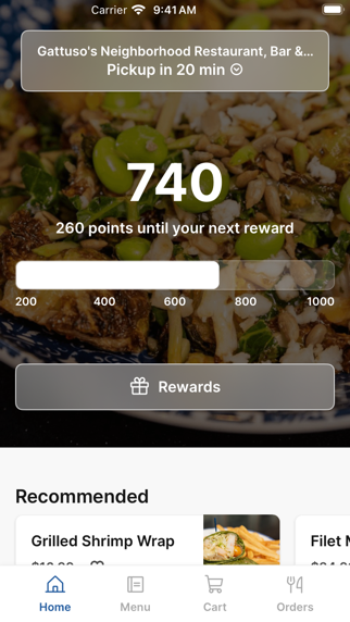 Gattuso's Neighborhood iPhone screenshot 1 - Food & Drink app