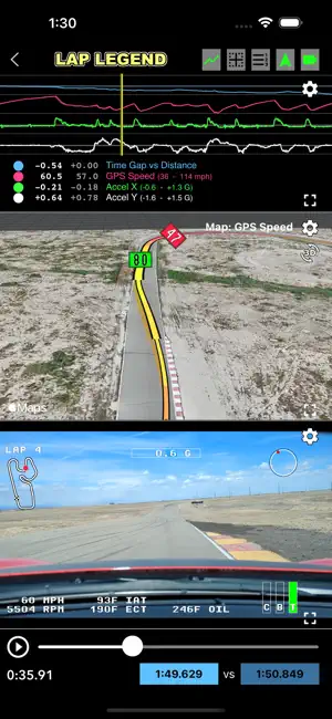 Lap Legend - Lap Timing & Data screenshot 1