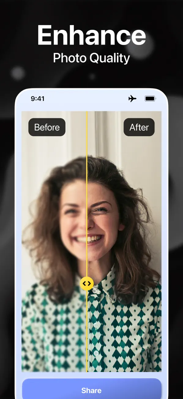 #1. Enhance Image Quality, UpScale (iOS) De: Alexandr Graschenkov