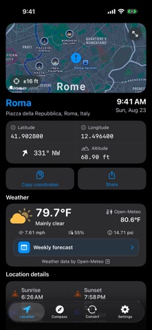 Where Am I & Map Converter Screenshot 5 of 5