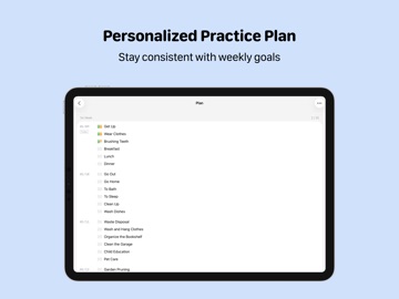 MiiTalk Learn English with AI iPad screenshot