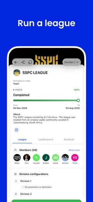 Padel Fast: Americano Leagues screenshot 4