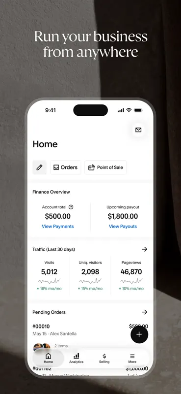 Squarespace: Run your business screenshot 1 of 9