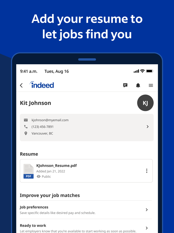 App screenshot