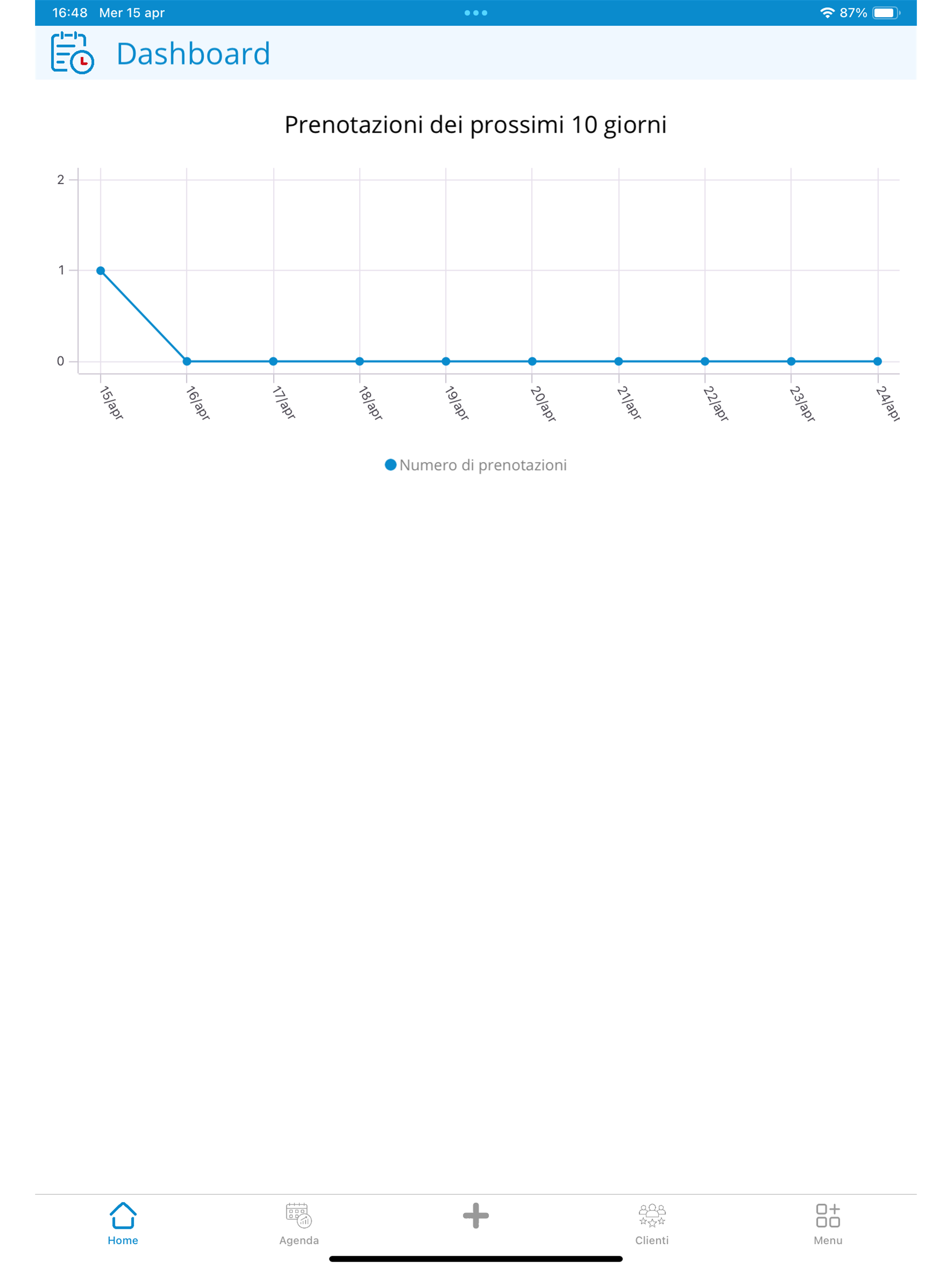 Prenotazioni Cloud - Gestore screenshot 7