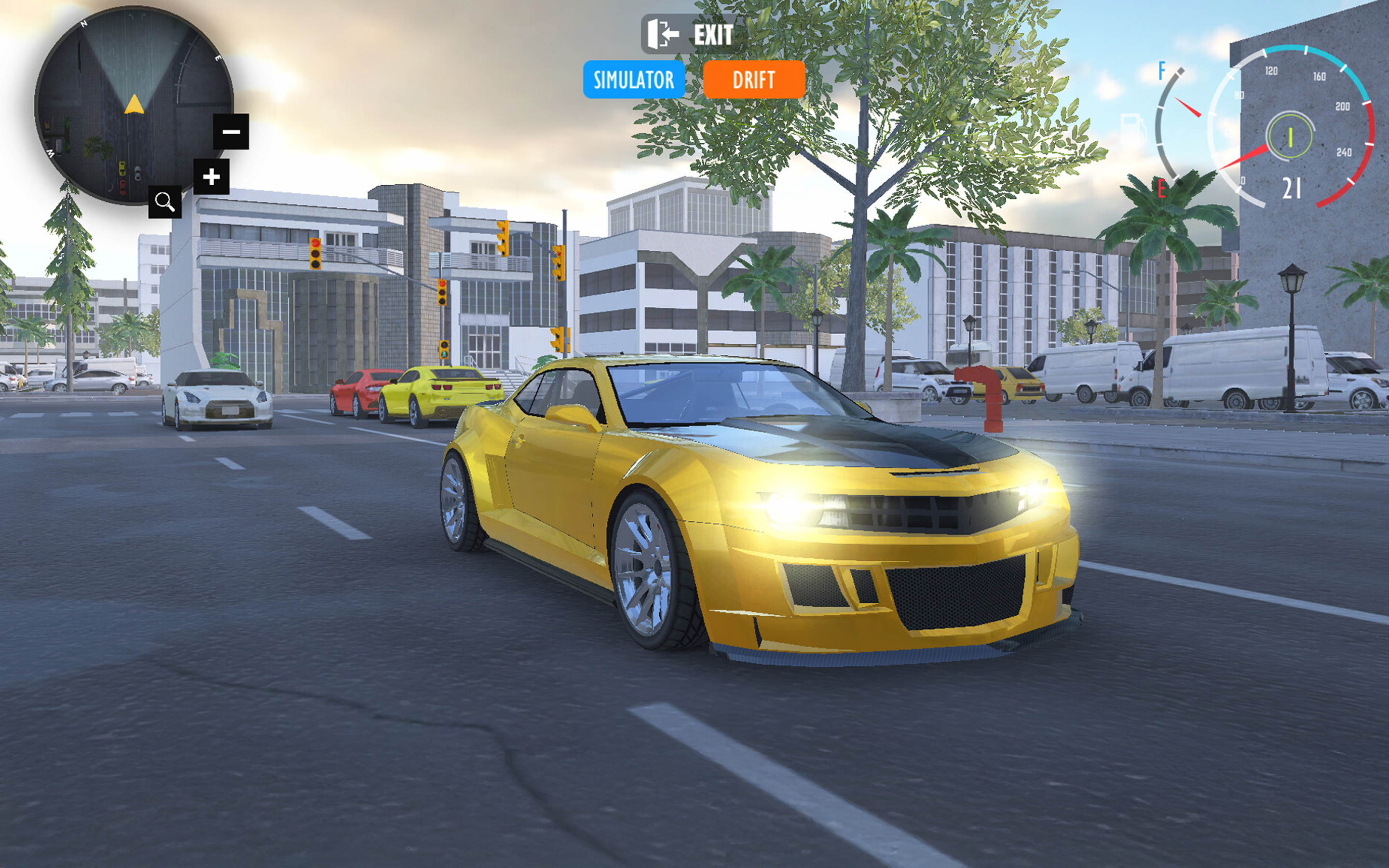 Classic Car Drive Simulator screenshot 7