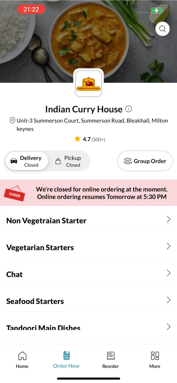Screenshot #2 pour Indian Curry House Bleakhall