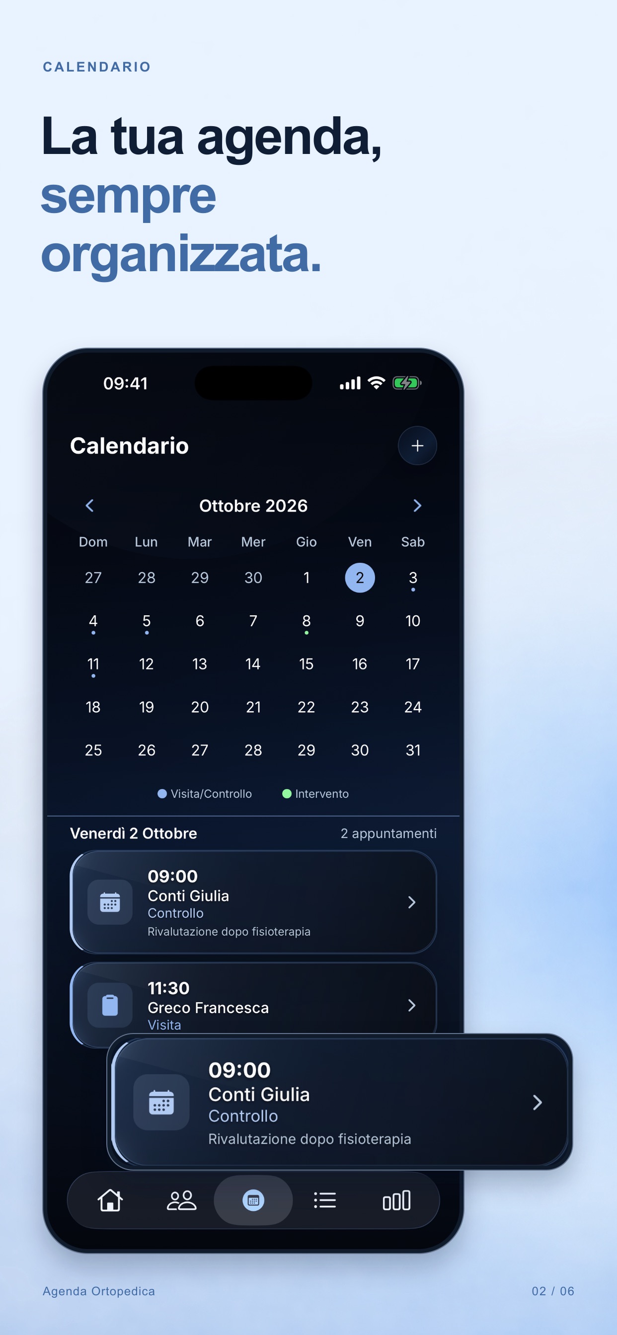 Screenshot 2 of Agenda Ortopedica