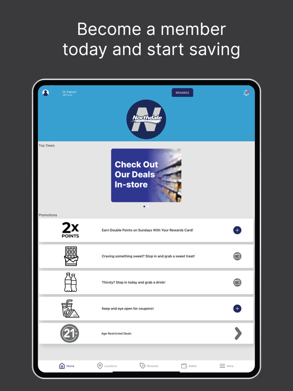 Northdale iPad screenshot 1 - Business app