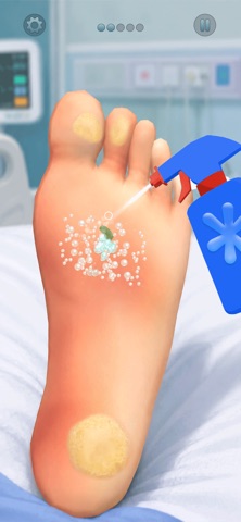 ASMR Foot Care: Doctor Games iPhone screenshot