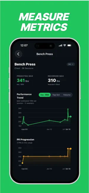 KovaFit - Gym Workout Tracker screenshot 2