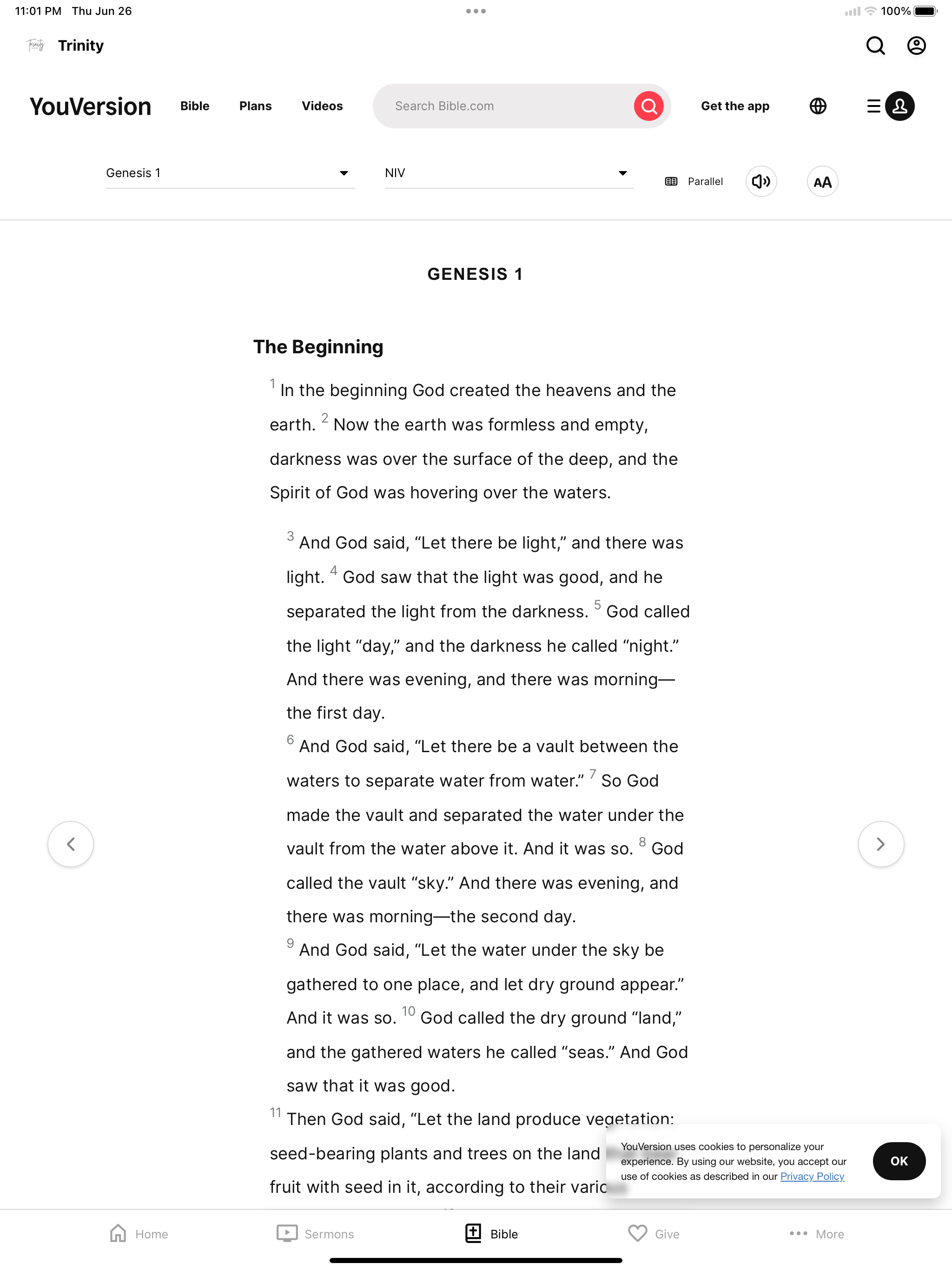 Trinity Pentecostal Church screenshot 7