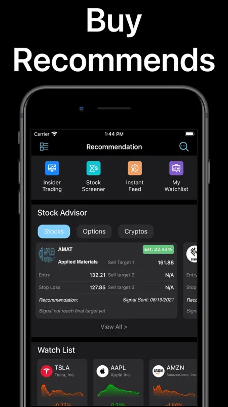 Stocks Advisor screenshot 1 of 6