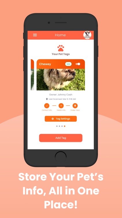Canvas Cowboy Pet Tracker