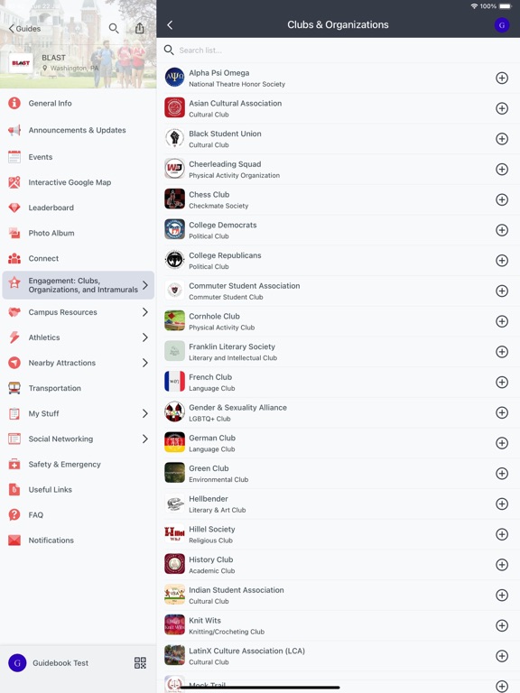 W&J BLAST app screenshot 3
