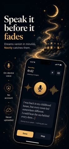 AI Dream Interpreter: Noctly Screenshot 1 of 6