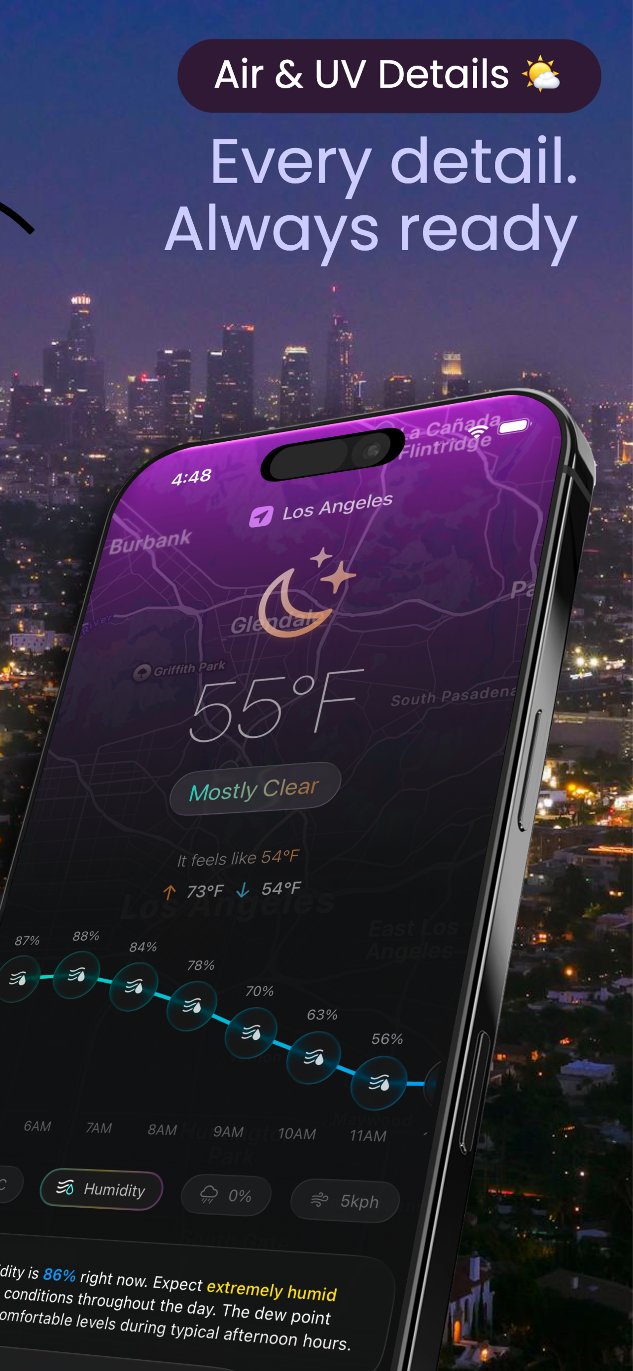 WeatherGlow - Local Forecast