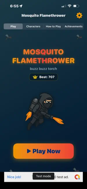 Mosquito Flamethrower screenshot 1