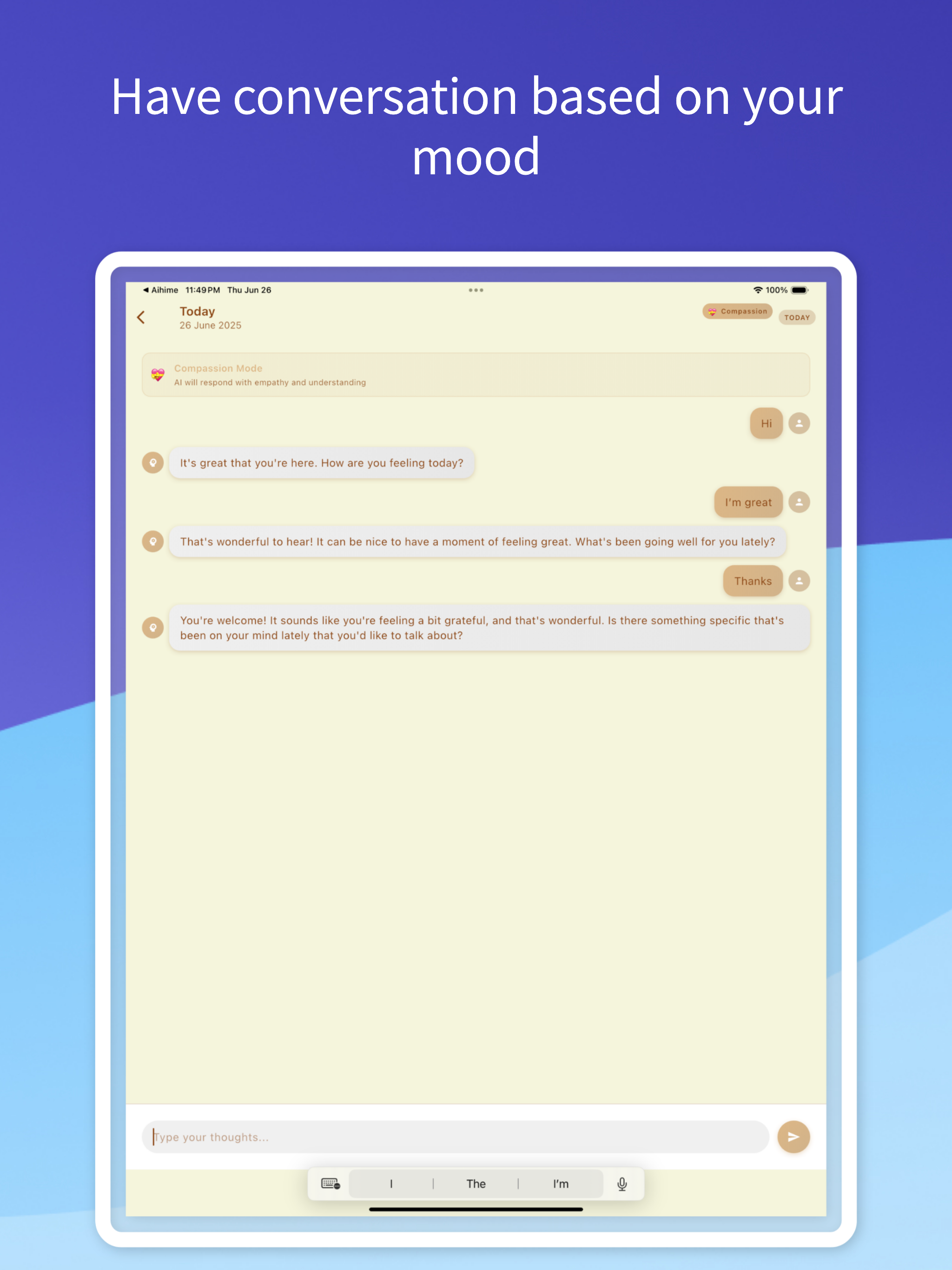 Memoirly- AI Companion Journal