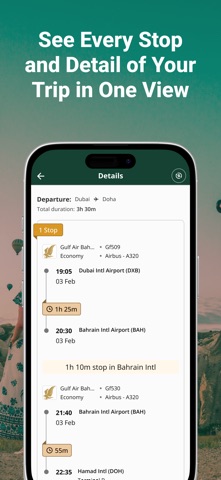 HudHudTrip: Flights & Hotels iPhone screenshot