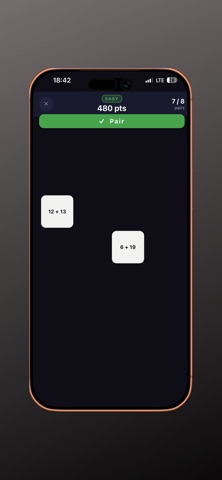 Math Pair: Memory Card Game screenshot
