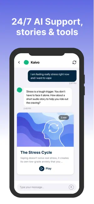 Kaivo: Quit Nicotine Coach screenshot 4