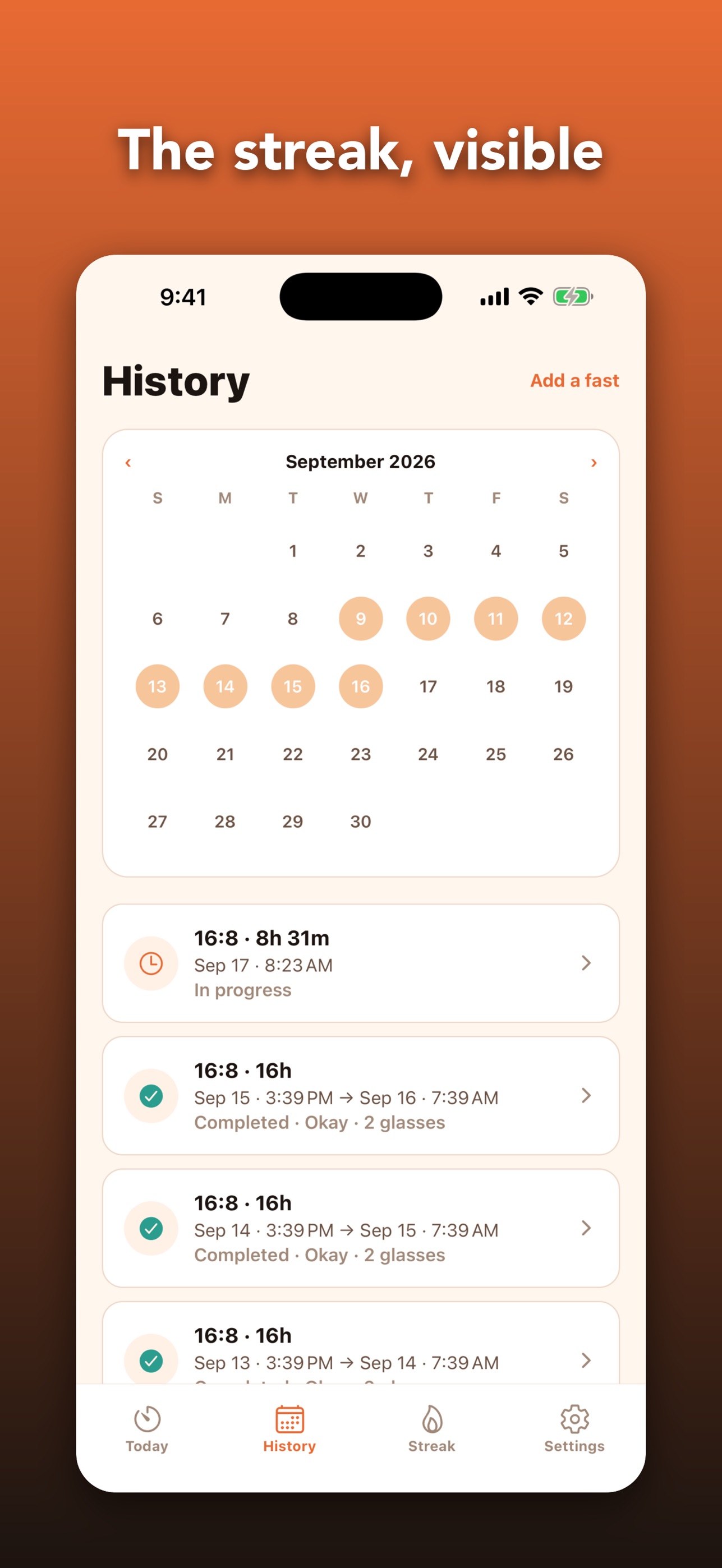 Screenshot 5 of Fastii: Intermittent Fasting