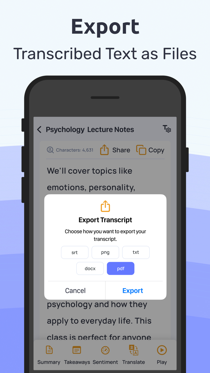 Transcriber Note Voice to Text
