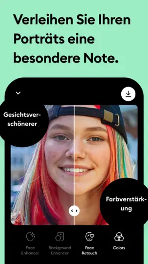 Screenshot von Remini - Einfach Bessere Fotos auf dem iPhone 8