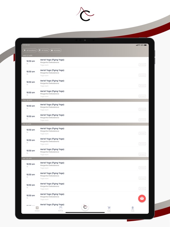 App screenshot