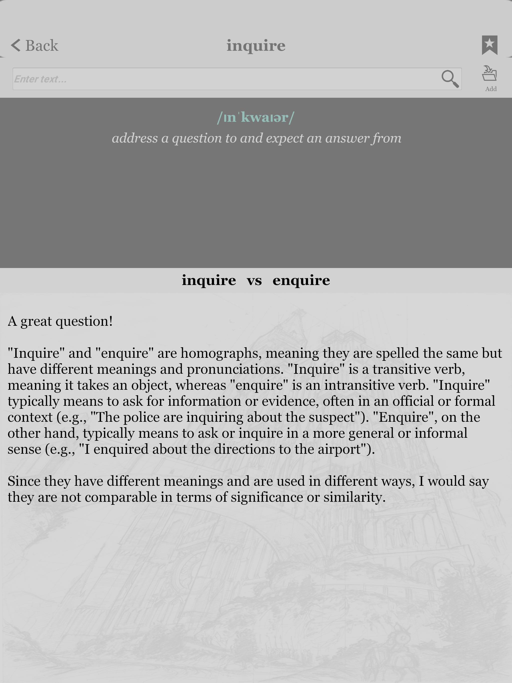SynonymNet screenshot 9