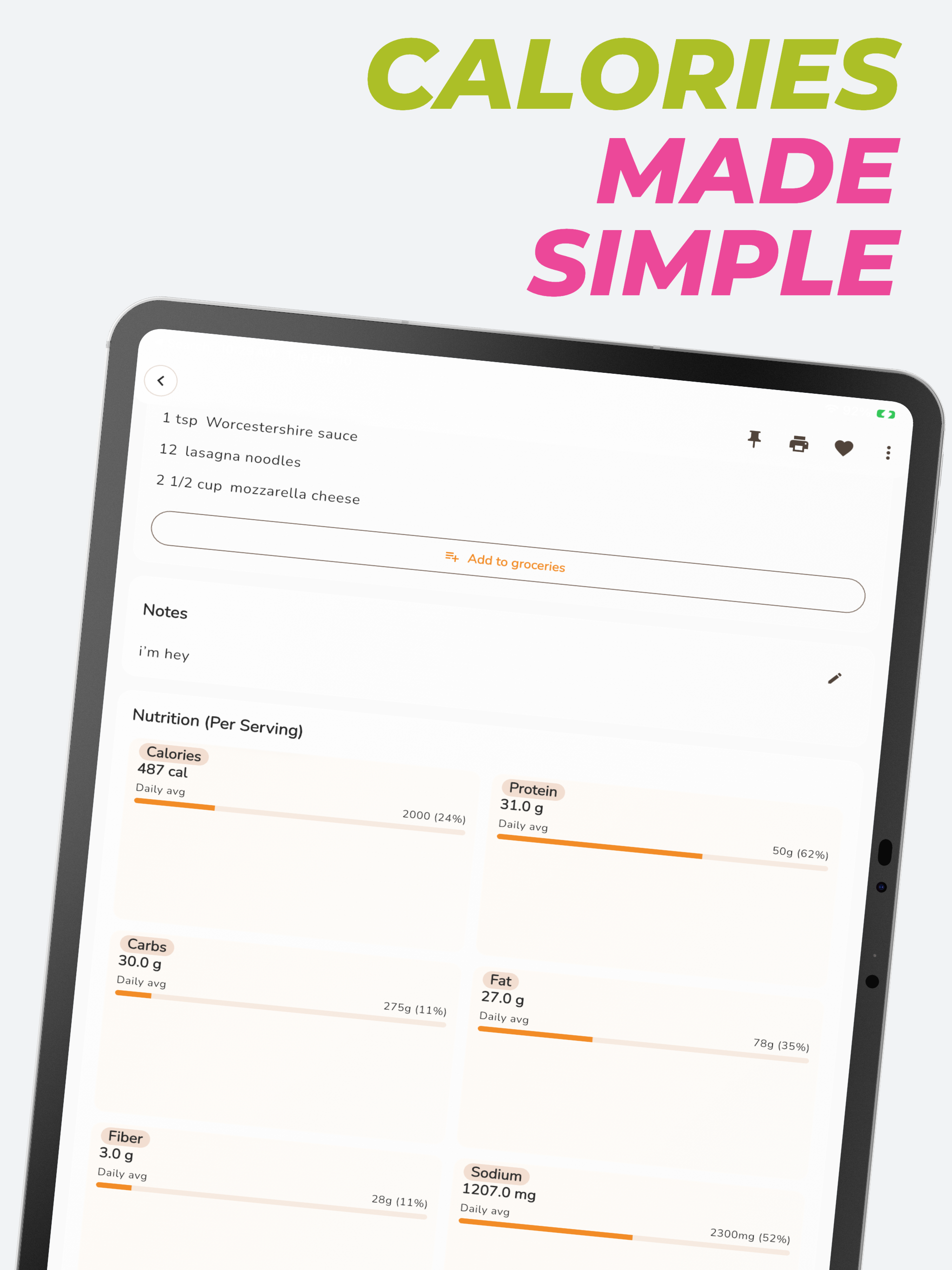 Chefy Meal Planner & Recipes screenshot 18
