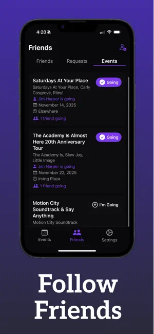 ConcertTrackr screenshot 4