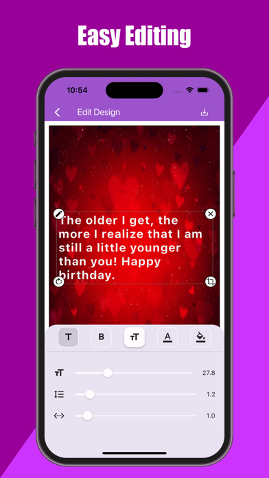 Birthday Card Maker - Ecards screenshot