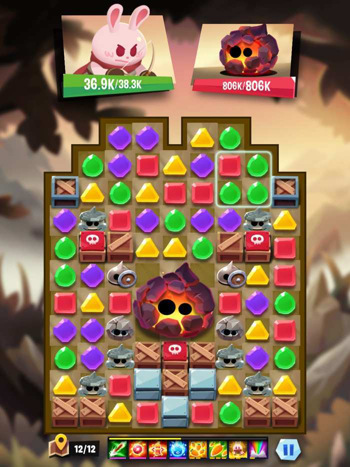 애니팡 매치라이크  매치3 x 로그라이크 RPG