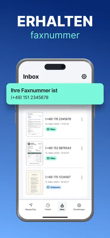 FAX from iPhone・Send doc・Faxer screenshot 6 of 7