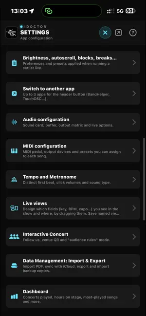 iDoctor MusicBand Pro screenshot 1