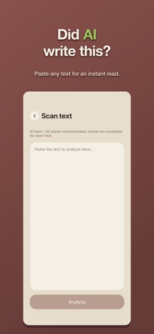 AI Detector: Text & Image Screenshot 4 of 4