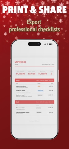 Gift Better - Gift Planner Screenshot 6 of 6