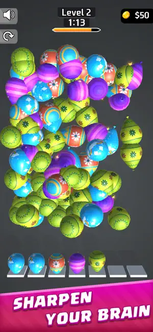 Balloon Jam 3D - Color Puzzle screenshot 1