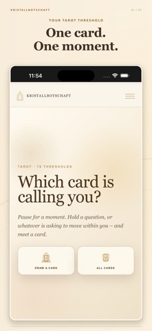 Kristallbotschaft Tarot Screenshot 1 of 7