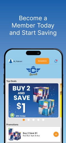 Champ's Rewards iPhone screenshot