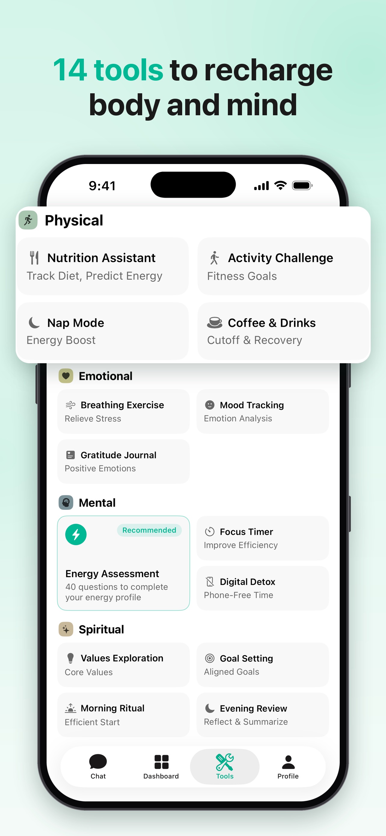Screenshot 9 of PeakState: AI Energy Assistant