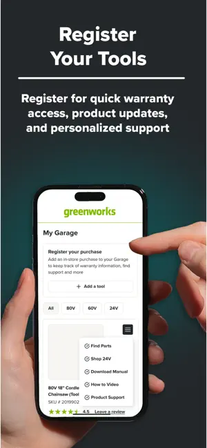 Greenworks Shopping screenshot 2