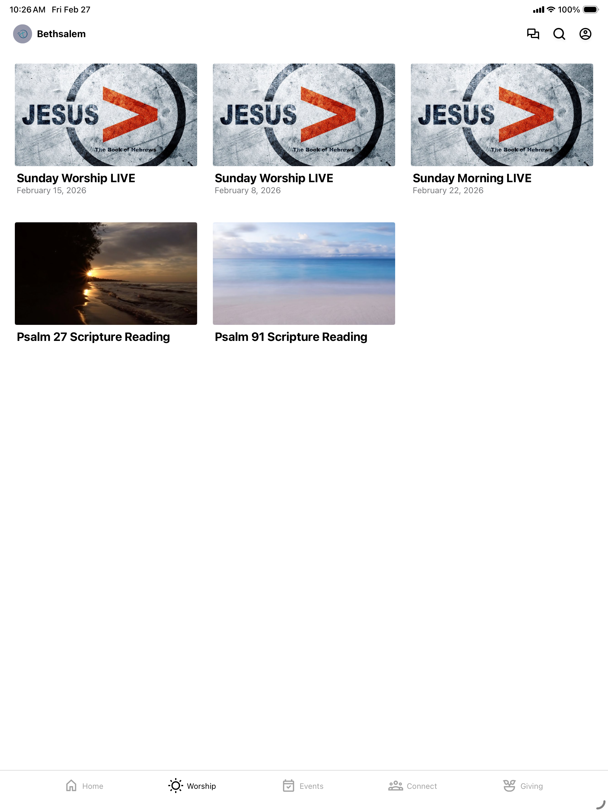 Bethsalem Baptist Church screenshot 6