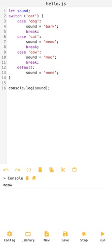 JavaScript Console Scripts screenshot