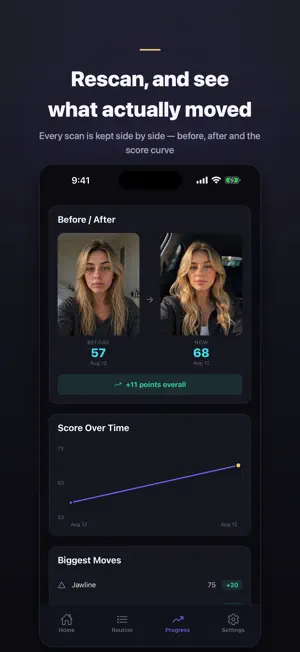 Peakface: Looksmax AI Analysis screenshot 4