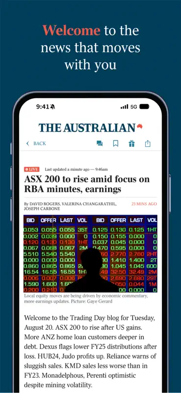 The Australian screenshot 2 of 9
