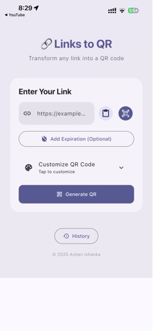Links to QR Screenshot 1 of 4