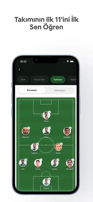 Bursaspor+ iPhone screenshot 5